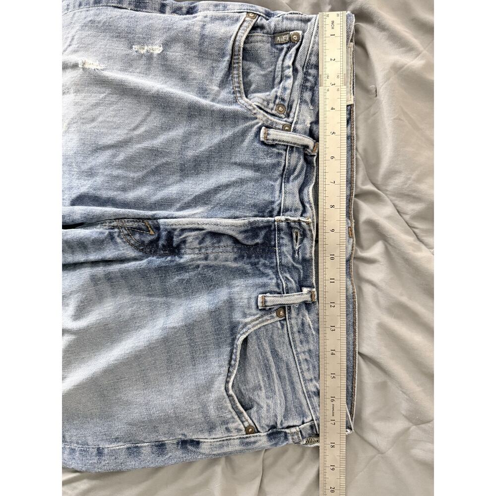 Abercrombie Fitch Jeans Men’s 34x32 Low Rise Slim Straight Distressed - Picture 12 of 12